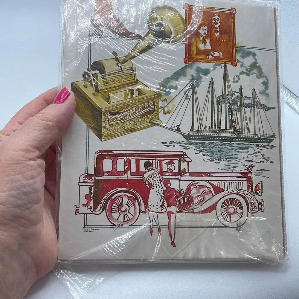 Vintage 1982 Good Olde Days Photo Album in original packaging